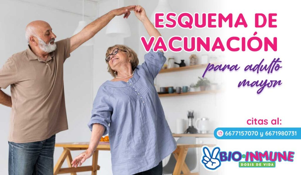 Esquema de vacunación adulto mayor | Bioinmune