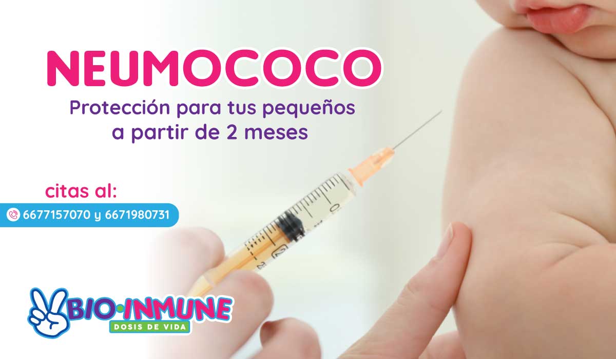 Vacuna neumococo Bioinmune Culiacán