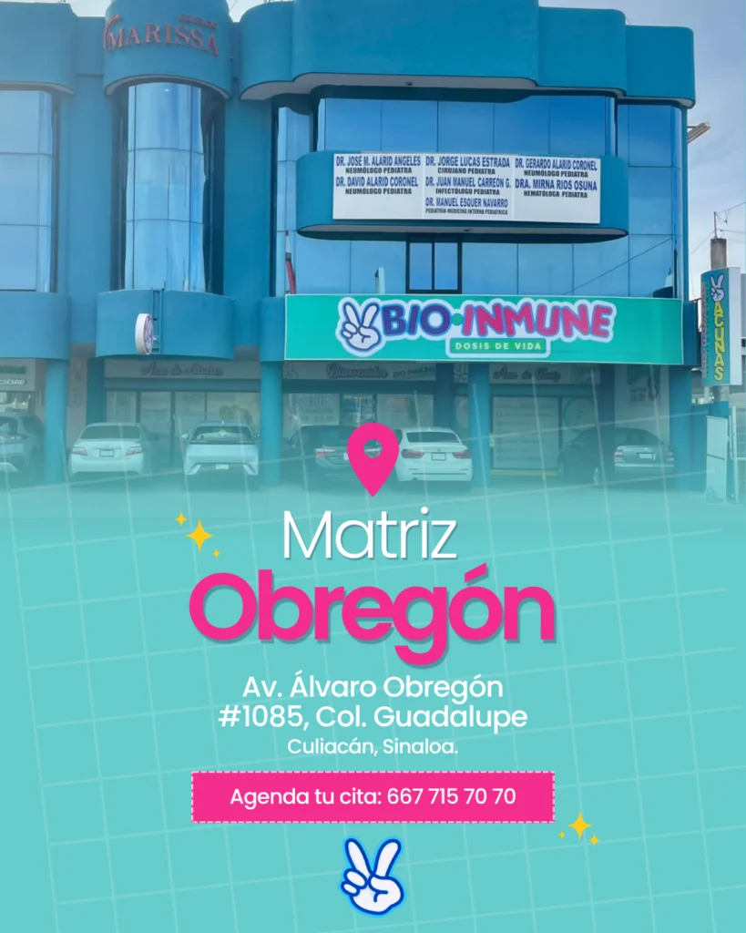 Bioinmune Vacunas Obregón Ubicación